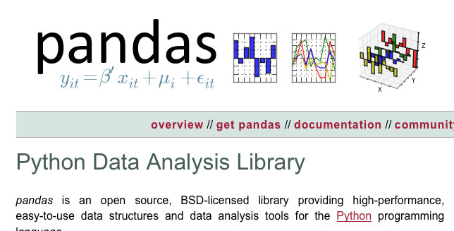 8个学习pandas数据分析的超级资源